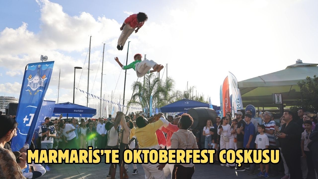 MARMARİS’TE OKTOBERFEST COŞKUSU