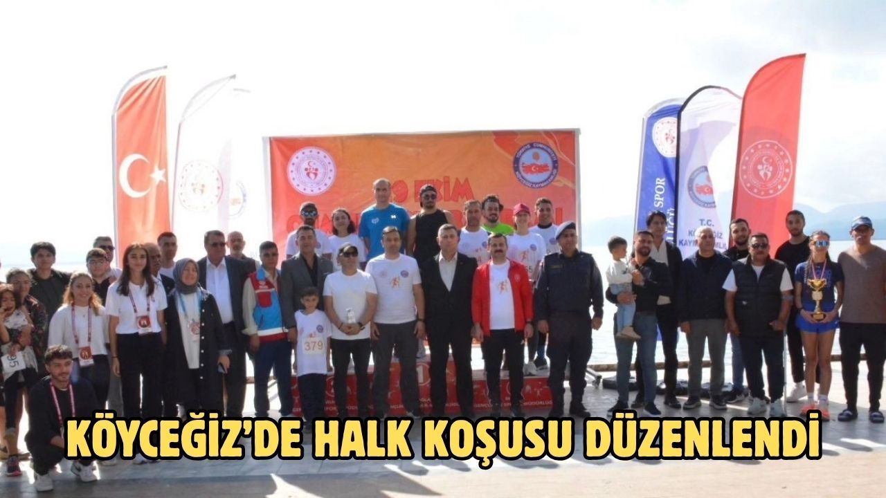 Köyceğiz’de halk koşusu düzenlendi