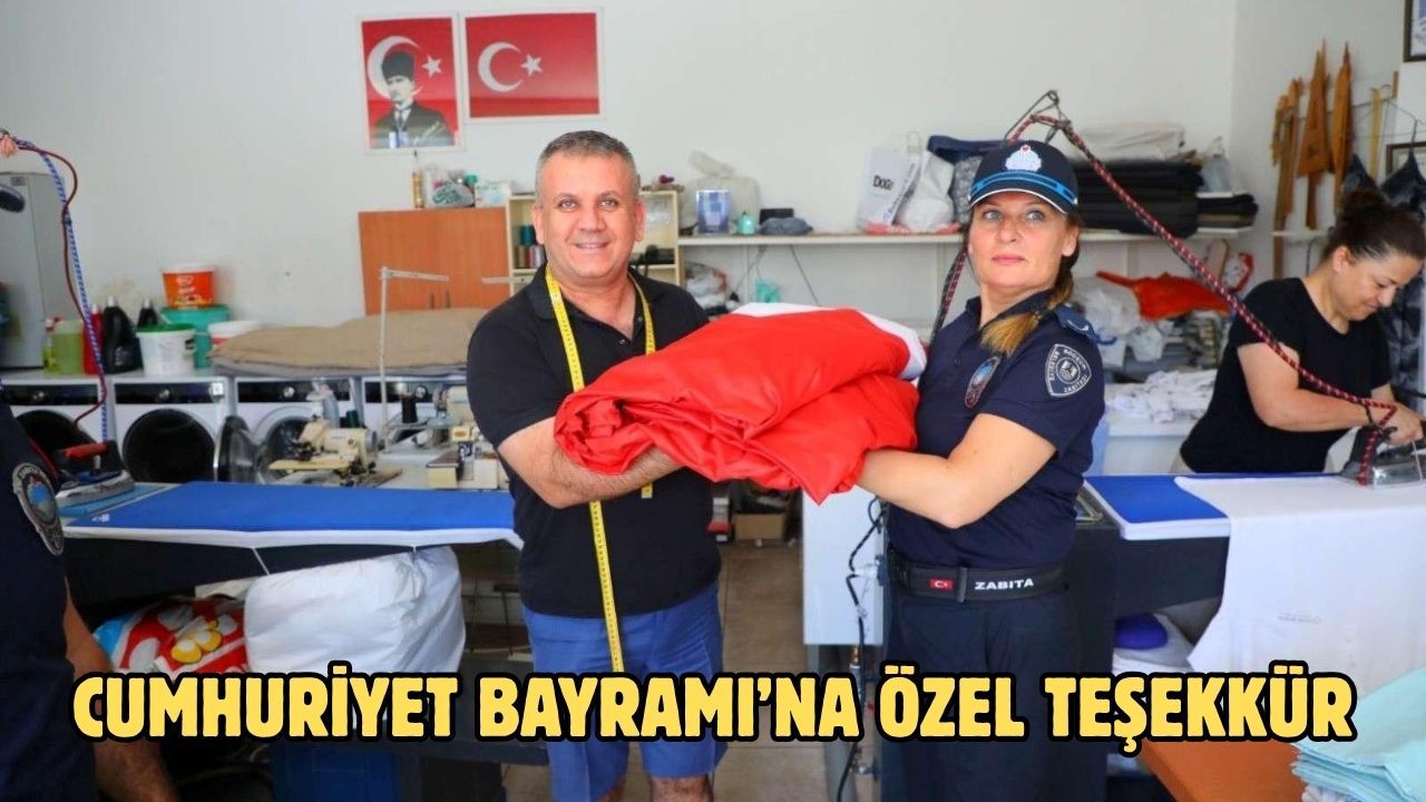 CUMHURİYET BAYRAMI’NA ÖZEL TEŞEKKÜR