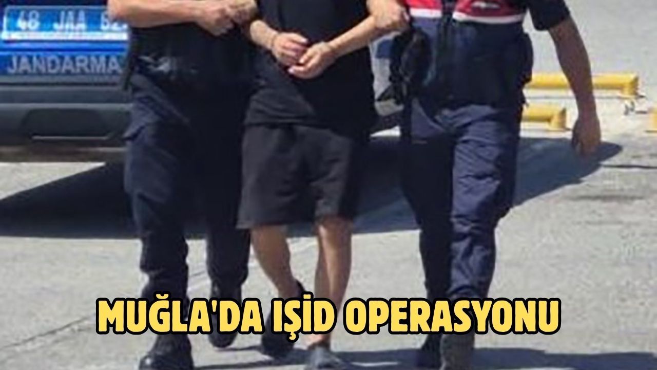 Muğla'da IŞİD operasyonu