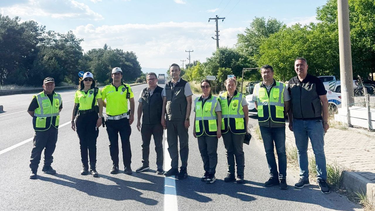 Muğla’da orman emvali taşıyan araçlara mobil kontr
