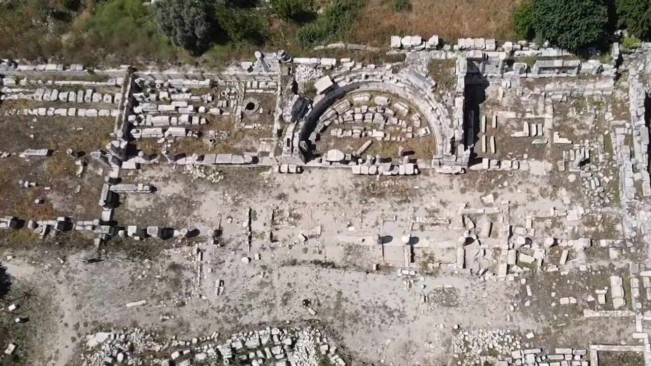 Stratonikeia Antik Kenti'nde buluntuların üçte birini Türk d