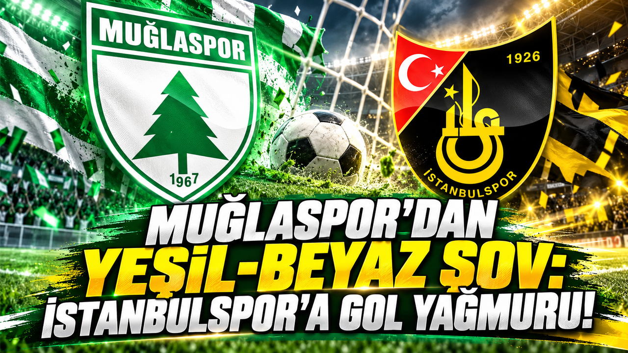 Muğlaspor, İstanbulspor'u 5-0 Yendi
