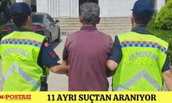 11 AYRI SUÇTAN ARANIYOR