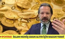 İslam Memiş gram altın için rakam verdi