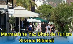 Marmaris'te Yaz Bitse de Turizm Sezonu Bitmedi