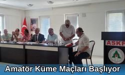 Amatör Küme Maçları Başlıyor