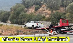 Milas’ta Kaza: 1 Kişi Yaralandı