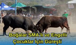 Boğalar SMA’lı ve Engelli Çocuklar İçin Güreşti