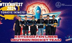 Köyceğiz Fen Lisesi Roket Takımı Türkiye İkincisi