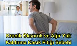 Kronik Öksürük ve Ağır Yük Kaldırma Kasık Fıtığı Sebebi