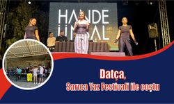 Datça, Sarıca Yaz Festivali ile coştu