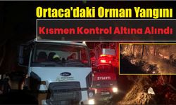 Ortaca'daki orman yangını kısmen kontrol altına alındı