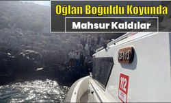 Oğlan Boğuldu koyunda mahsur kaldılar