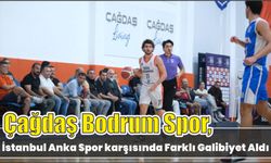 Çağdaş Bodrum Spor, İstanbul Anka Spor karşısında farklı galibiyet aldı