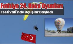 Fethiye 24. Hava Oyunları Festivali'nde uçuşlar başladı