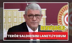 DERVİŞOĞLU: TERÖR SALDIRISINI LANETLİYORUM