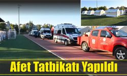 Afet Tatbikatı Yapıldı