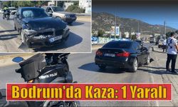 Bodrum’da Kaza: 1 Yaralı