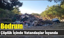 Bodrum Çöplük İçinde Vatandaşlar İsyanda