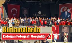 Kutlamalarda Erdoğan Fotoğrafı Gerginliği