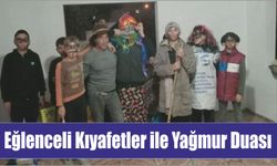 Eğlenceli Kıyafetler ile Yağmur Duası