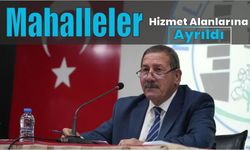 Mahalleler Hizmet Alanlarına Ayrıldı