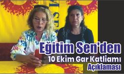 Eğitim Sen’den 10 Ekim Gar Katliamı Açıklaması