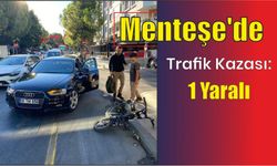 Menteşe'de trafik kazası: 1 yaralı