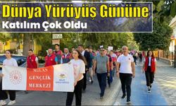 Dünya Yürüyüş Gününe Katılım Çok Oldu