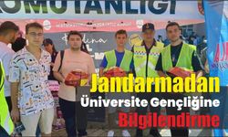 Jandarmadan Üniversite gençliğine bilgilendirme