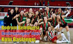 Bodrum Belediyesi Bodrumspor’dan Kötü Başlangıç