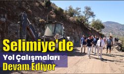 Selimiye’de yol çalışmaları devam ediyor