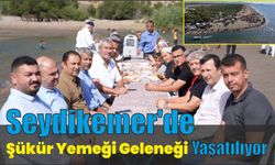 Seydikemer'de Şükür Yemeği Geleneği yaşatılıyor