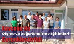 Köyceğiz’de ölçme ve değerlendirme eğitimleri gerçekleştirildi