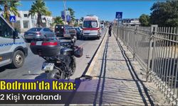 Bodrum’da Kaza: 2 Kişi Yaralandı