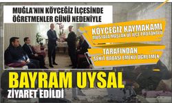 Köyceğiz’de şehit babası emekli öğretmen Uysal unutulmadı