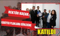 Rektör Kaçar, kariyer planlama günlerine katıldı