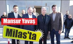 Mansur Yavaş Milas’ta