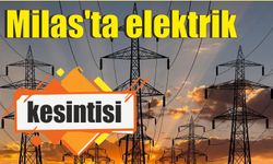 Milas’ta elektrik kesintisi