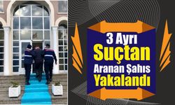 3 Ayrı Suçtan Aranan Şahıs Yakalandı