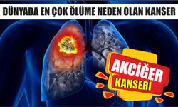 Dünyada en çok ölüme neden olan kanser akciğer kanseri