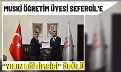 MUSKİ öğretim üyesi Sefergil'e “Yılın Eğitimcisi” ödülü