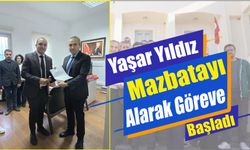 Yaşar Yıldız Mazbatayı Alarak Göreve Başladı