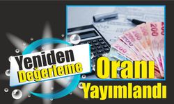 Yeniden Değerleme Oranı Yayımlandı