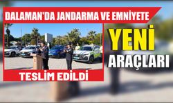 Dalaman’da Jandarma ve Emniyete yeni araçları teslim edildi