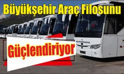 Büyükşehir Araç Filosunu Güçlendiriyor