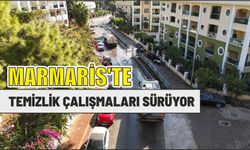 Marmaris’te temizlik çalışmaları sürüyorMarmaris’te temizlik çalışmaları sürüyor