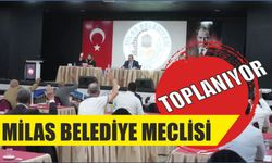 Milas Belediye Meclisi Toplanıyor