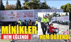 Minikler hem eğlendi hem öğrendi